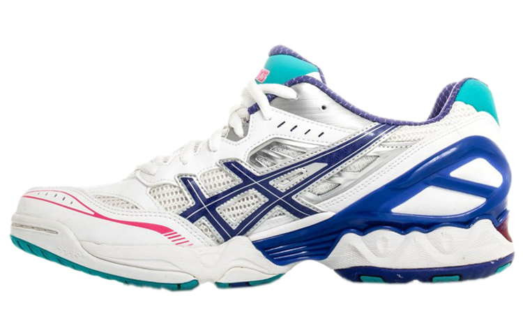 (Women) ASICS Gel-Netburner 8 'White Blue' R452Y-0174