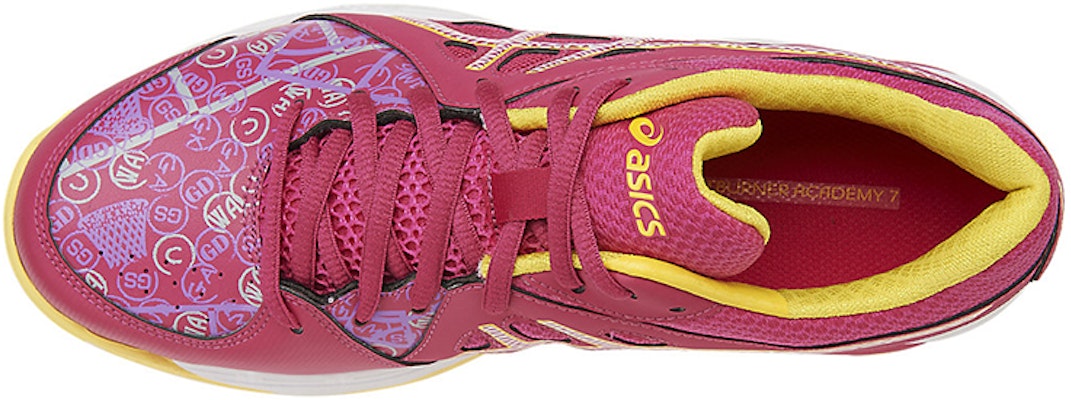 (Women) ASICS Gel-Netburner Academy 7 'Pink Yellow' R752Y-1901 Lookbook (Women) ASICS Gel-Netburner Academy 7 'Pink Yellow' R752Y-1901