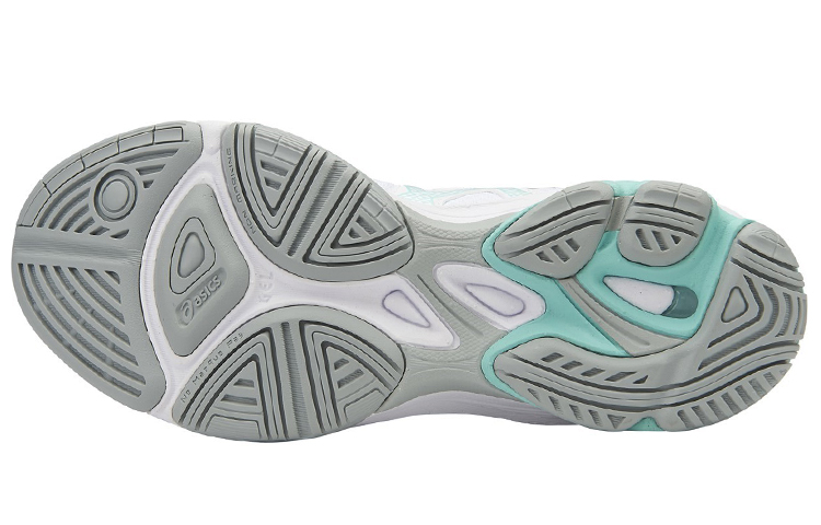 Shop (W) アシックス ゲルネットバーナーアカデミー7 白/青 R752Y-0100