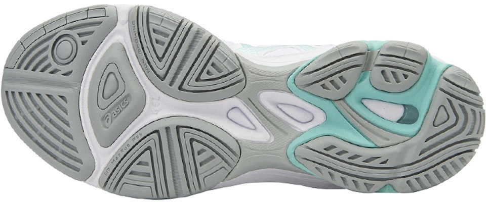 (Women) ASICS Gel-Netburner Academy 7 'White Blue' R752Y-0100 Shop (Women) ASICS Gel-Netburner Academy 7 'White Blue' R752Y-0100