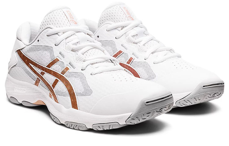 Lookbook (W) 아식스 젤-넷버너 아카데미 9 '화이트 골드' (Asikseu Jel-Netbeoneo Akademi 9 'Hwaiteu Goldeu') 1072A062-101