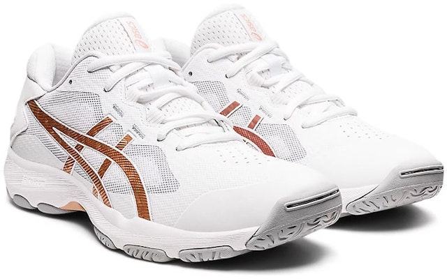 (Women) ASICS Gel-Netburner Academy 9 'White Gold' 1072A062-101 Lookbook (Women) ASICS Gel-Netburner Academy 9 'White Gold' 1072A062-101