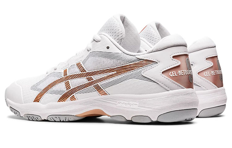 Shop (W) 아식스 젤-넷버너 아카데미 9 '화이트 골드' (Asikseu Jel-Netbeoneo Akademi 9 'Hwaiteu Goldeu') 1072A062-101