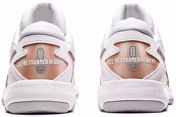 (Women) ASICS Gel-Netburner Academy 9 'White Gold' 1072A062-101 Purchase (Women) ASICS Gel-Netburner Academy 9 'White Gold' 1072A062-101
