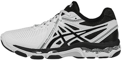 (Women) ASICS Gel-Netburner Ballistic 'Black White' B557Y-0190 (Women) ASICS Gel-Netburner Ballistic 'Black White' B557Y-0190