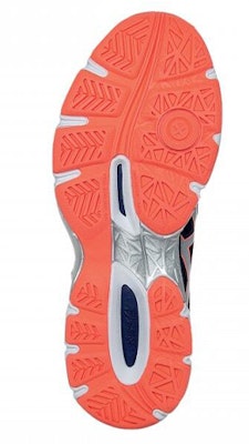 (Women) ASICS Gel-Netburner Ballistic 'Blue Orange Patchwork' B557Y-6193 Shop (Women) ASICS Gel-Netburner Ballistic 'Blue Orange Patchwork' B557Y-6193