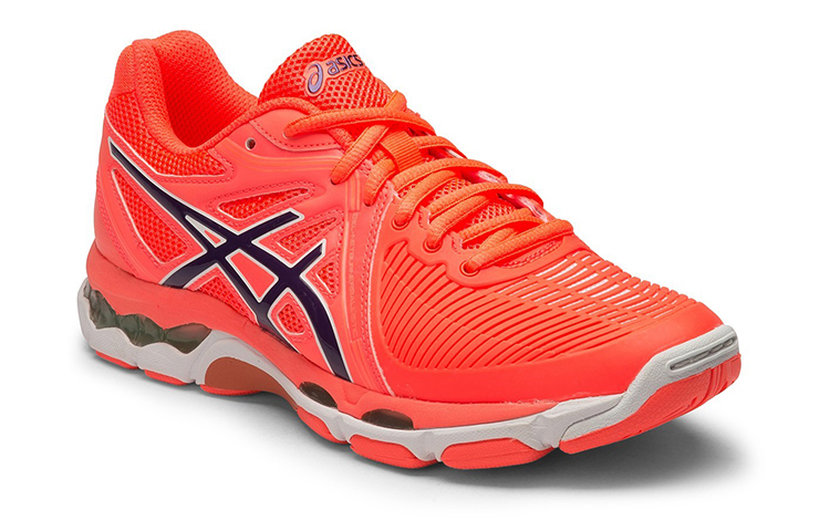 Lookbook (W) ASICS Gel-Netburner Ballistic 'Coral Orange' - Oren Coral B557Y-0633