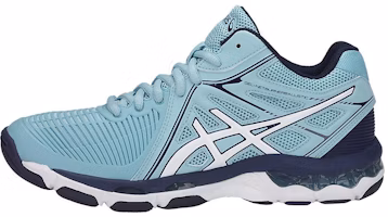 (Women) ASICS Gel-Netburner Ballistic MT 'Blue White' B558Y-1401 (Women) ASICS Gel-Netburner Ballistic MT 'Blue White' B558Y-1401