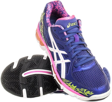 (W) ASICS Gel-Netburner Professional 10 'Indigo Putih' R451N-7204 Lookbook (W) ASICS Gel-Netburner Professional 10 'Indigo Putih' R451N-7204