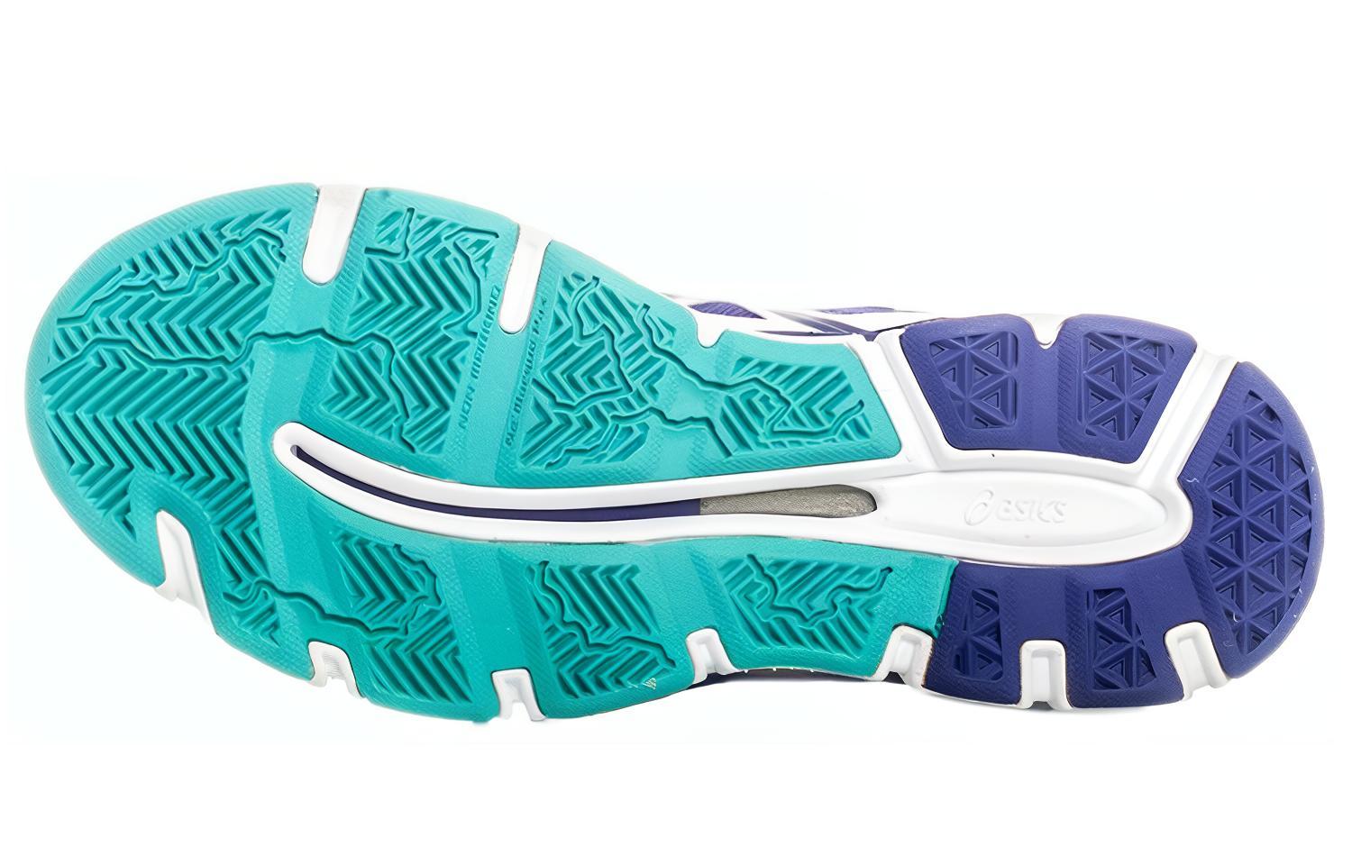 Shop (W) ASICS Gel-Netburner Profesional 10 'Putih Biru Tua' R451N-0175