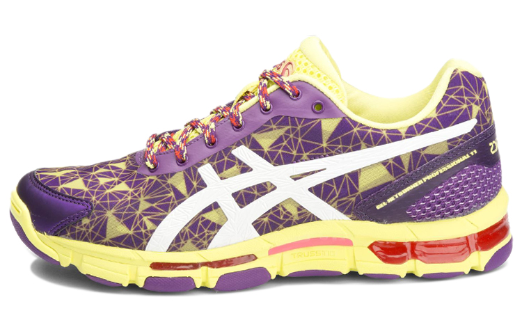 (Women) ASICS Gel-Netburner Professional 11 'Taro Purple Yellow' R551N-6038