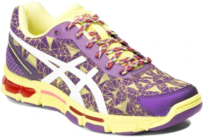 Lookbook (Women) ASICS Gel-Netburner Professional 11 'Taro Purple Yellow' R551N-6038