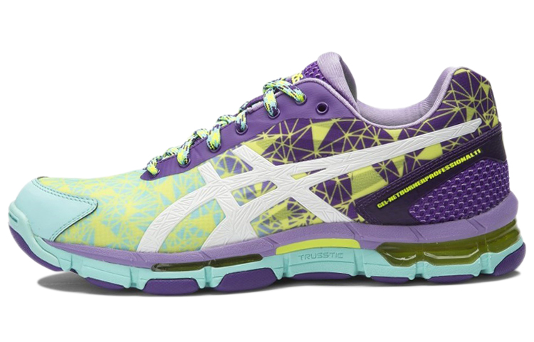 (Women) ASICS Gel-Netburner Professional 11 'Yellow Purple' R551N-5740