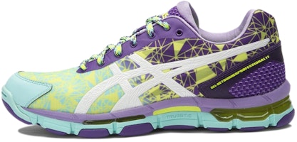 (Women) ASICS Gel-Netburner Professional 11 'Yellow Purple' R551N-5740 (Women) ASICS Gel-Netburner Professional 11 'Yellow Purple' R551N-5740