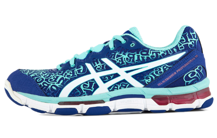 (Women) ASICS Gel-Netburner Professional 12 'Deep Blue White' R650N-4501