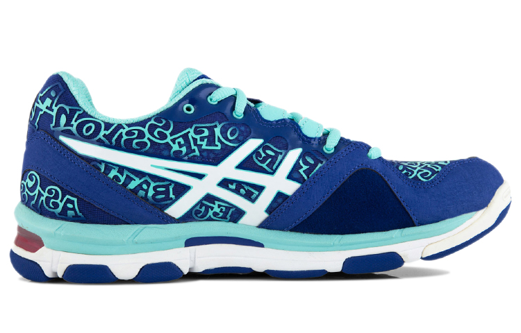 Order (W) ASICS Gel-Netburner Profesional 12 'Biru Laut Putih' R650N-4501