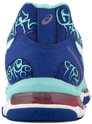 (W) ASICS Gel-Netburner Profesional 12 'Biru Laut Putih' R650N-4501 Shop (W) ASICS Gel-Netburner Profesional 12 'Biru Laut Putih' R650N-4501