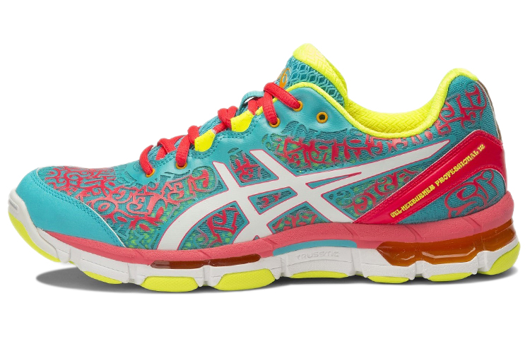 (Women) ASICS Gel-Netburner Professional 12 'Mint Blue Pink' R650N-3901