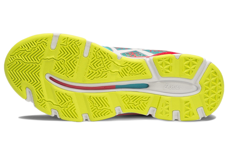 Shop Asics Gel-Netburner Professional 12 緩震防滑 低筒運動鞋 女款 薄荷藍粉