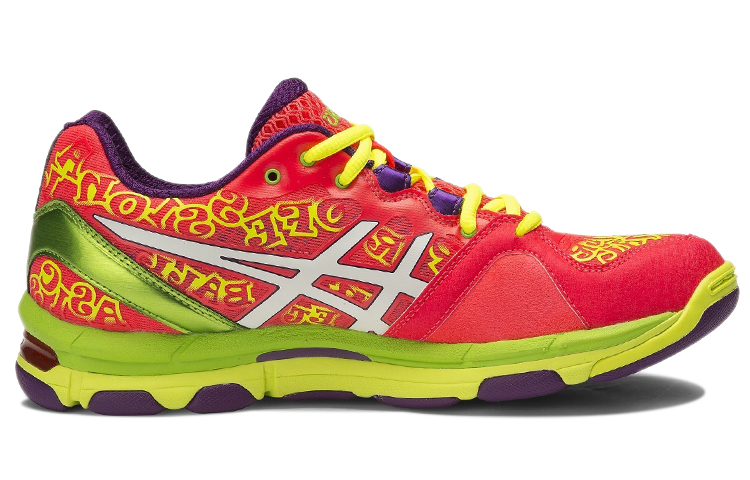 Order (W) アシックス ゲルネットバーナー プロ12 オレンジイエロー R650N-2001