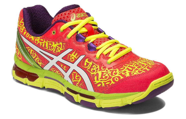 Lookbook (W) アシックス ゲルネットバーナー プロ12 オレンジイエロー R650N-2001