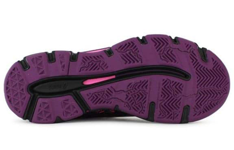 Shop (W) ASICS Gel-Netburner Professional 13 '黑葡萄紫' 运动鞋 R751N-9033