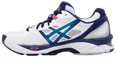 (Women) ASICS Gel-Netburner Professional 9 'White Blue' R257N-0155 (Women) ASICS Gel-Netburner Professional 9 'White Blue' R257N-0155