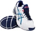 Lookbook (W) ASICS Gel-Netburner Professional 9 'Putih Biru' Sneakers R257N-0155
