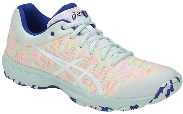 (W) ASICS Gel-Netburner Professional FF Verde Menta/Blu Navy ''Blue'' R851N-100 Lookbook (W) ASICS Gel-Netburner Professional FF Verde Menta/Blu Navy ''Blue'' R851N-100