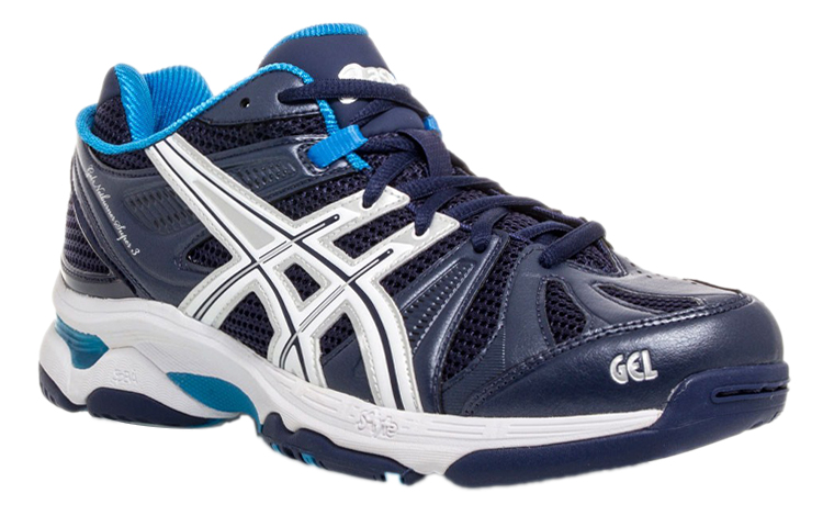 Order (W) ASICS Gel-Netburner Super 3 'Azul Profundo y Blanco' R350Y-5001