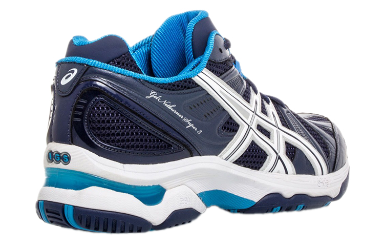 Lookbook (W) ASICS Gel-Netburner Super 3 'Azul Profundo y Blanco' R350Y-5001