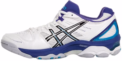 (Women) ASICS Gel-Netburner Super 3 'White Blue' R350Y-0195 (Women) ASICS Gel-Netburner Super 3 'White Blue' R350Y-0195