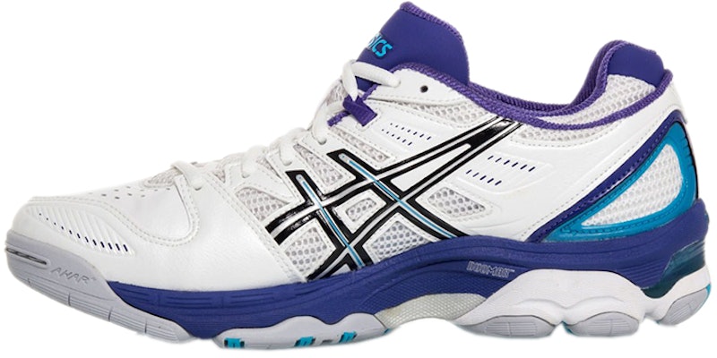 (Women) ASICS Gel-Netburner Super 3 'White Blue' R350Y-0195 Buy (Women) ASICS Gel-Netburner Super 3 'White Blue' R350Y-0195