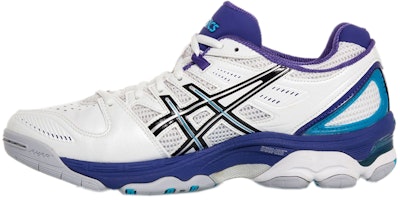 (Women) ASICS Gel-Netburner Super 3 'White Blue' R350Y-0195 (Women) ASICS Gel-Netburner Super 3 'White Blue' R350Y-0195