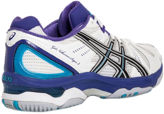 (Women) ASICS Gel-Netburner Super 3 'White Blue' R350Y-0195 Lookbook (Women) ASICS Gel-Netburner Super 3 'White Blue' R350Y-0195