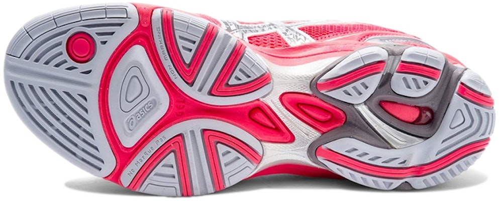 (Women) ASICS Gel-Netburner Super 4 'Pink Grey Silver' R450Y-6693 Shop (Women) ASICS Gel-Netburner Super 4 'Pink Grey Silver' R450Y-6693