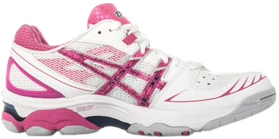 Order Asics Gel-Netburner Super 4 舒適 運動 抗摩擦輕便 低筒 跑步鞋 女款 白玫瑰粉色