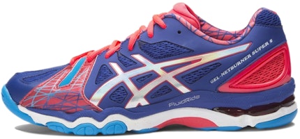 (Women) ASICS Gel-Netburner Super 5 'Deep Purple Pink' R550Y-5593 (Women) ASICS Gel-Netburner Super 5 'Deep Purple Pink' R550Y-5593