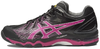 (Women) ASICS Gel-Netburner Super 6 'Black Pink' R651Y-9021 (Women) ASICS Gel-Netburner Super 6 'Black Pink' R651Y-9021