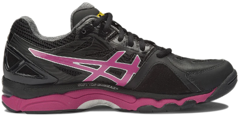 (W) ASICS Gel-Netburner Super 6 'Negro Rosa' R651Y-9021 Order (W) ASICS Gel-Netburner Super 6 'Negro Rosa' R651Y-9021