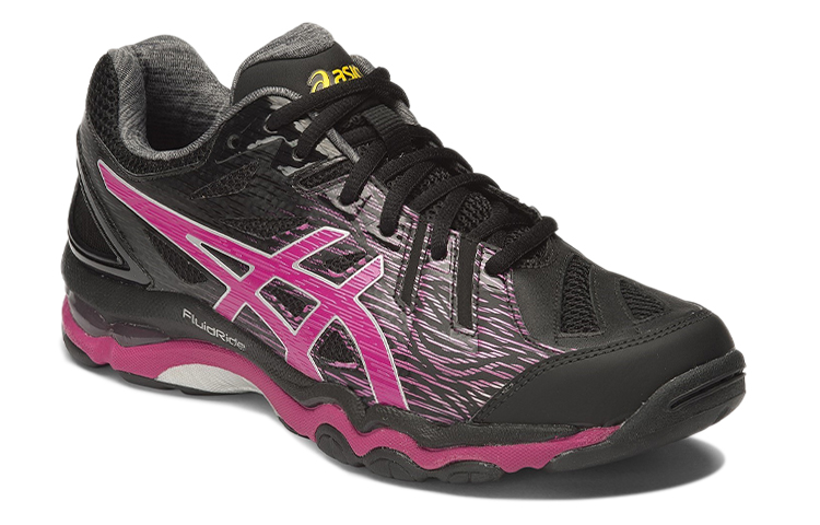Lookbook (W) ASICS Gel-Netburner Super 6 'Negro Rosa' R651Y-9021