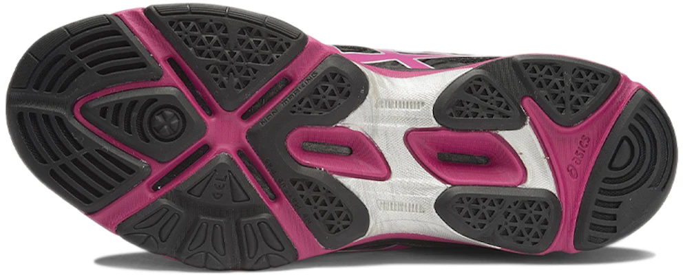 (W) ASICS Gel-Netburner Super 6 'Negro Rosa' R651Y-9021 Shop (W) ASICS Gel-Netburner Super 6 'Negro Rosa' R651Y-9021