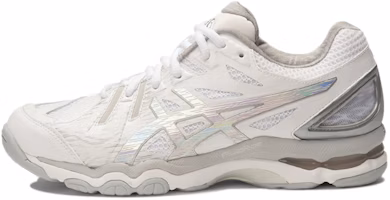 (Women) ASICS Gel-Netburner Super 6 'Pearl White' R651Y-0193 (Women) ASICS Gel-Netburner Super 6 'Pearl White' R651Y-0193