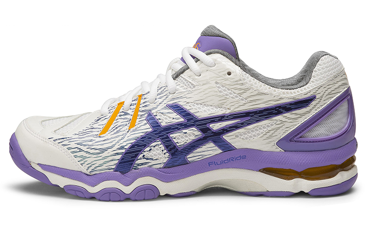 (Women) ASICS Gel-Netburner Super 6 'White Purple' R651Y-0143