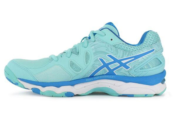 (Women) ASICS Gel-Netburner Super 7 'Green Blue' R750Y-6743