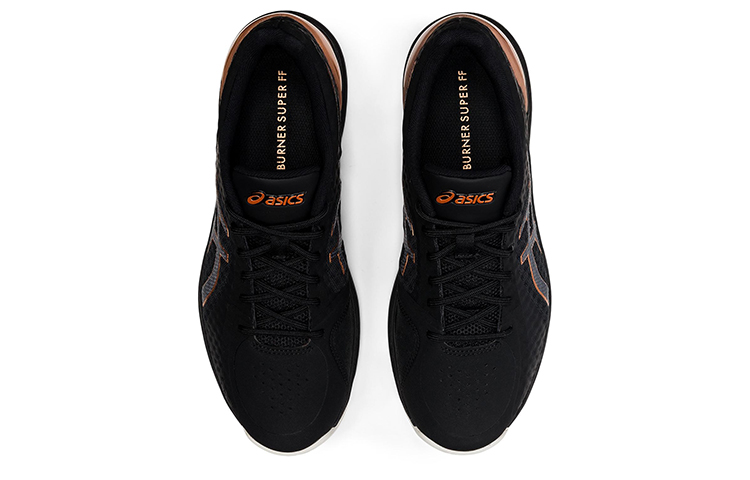 Lookbook (W) アシックス ゲルネットバーナーSuper FF 「黒金」 1072A014-005