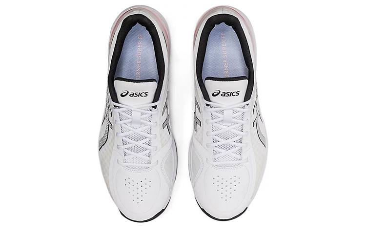 Lookbook Asics Gel-Netburner Super FF 舒適 運動 防滑 低筒 跑步鞋 女款 白銀