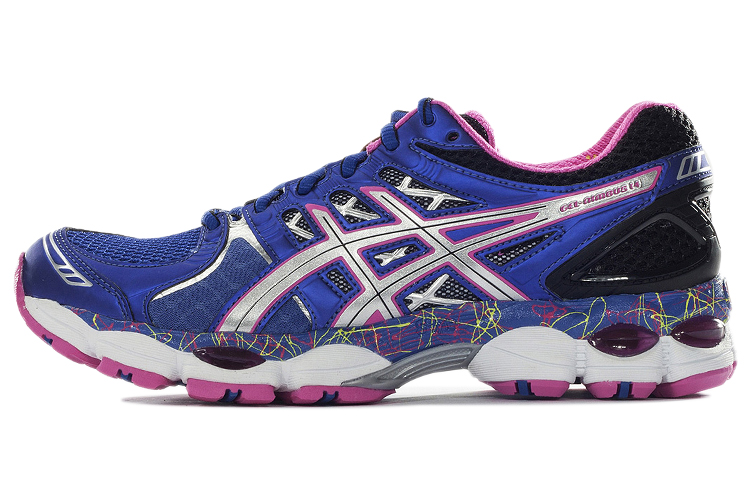 (Women) ASICS Gel-Nimbus 14 'Navy Silver' T295N-4493