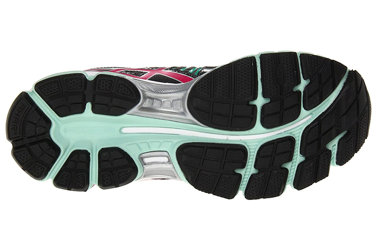 Details for 亞瑟士 GEL-Nimbus 15 舒適耐磨 低幫運動跑步鞋 女款 灰綠紅