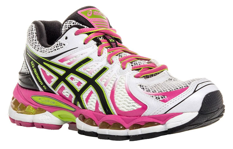 Lookbook (W) ASICS GEL-Nimbus 15 'Putih Hitam Merah Muda' T3B5N-0190